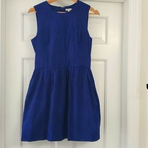 Gap dress. Size 2 Petite. Color Indigo (deep, rich blue).